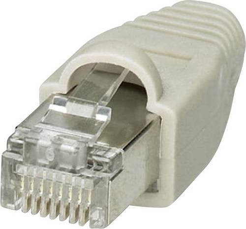 Phoenix Contact 1416965 Sensor-Aktor-Datensteckverbinder Stecker gerade in Grau und Weiß für Ethernet/LAN - Bild 1