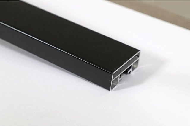 Dieda Handlauf aus Aluminium in Schwarz quadratisch - Bild 1