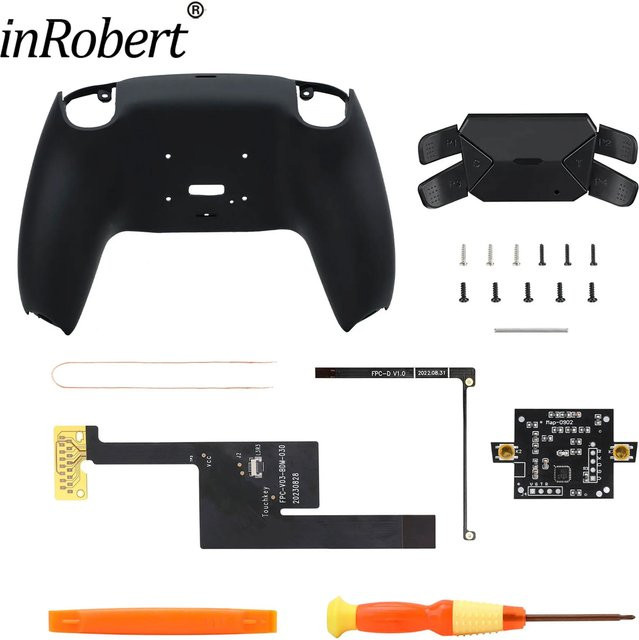 inRobert Upgrade-Board für PS5-Controller BDM-030 040 050 mit 4 Rücktasten und programmierbarem Remap-Kit in Schwarz - Bild 1