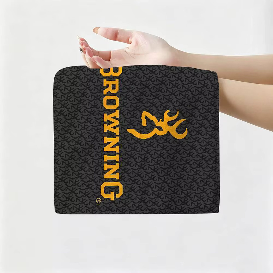 B-Browning Logo Hängendes Handtuch aus Polyester-Baumwolle in Schwarz - Bild 3
