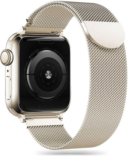 Tech-Protect Uhrenarmband Milaneseband, Edelstahl, Gold, Unisex - Bild 1