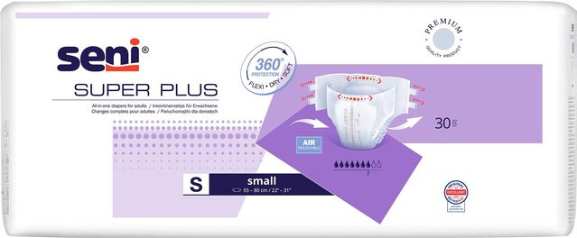 SENI Inkontinenzwindel Super Plus, 30 Stück, Unisex - Bild 1