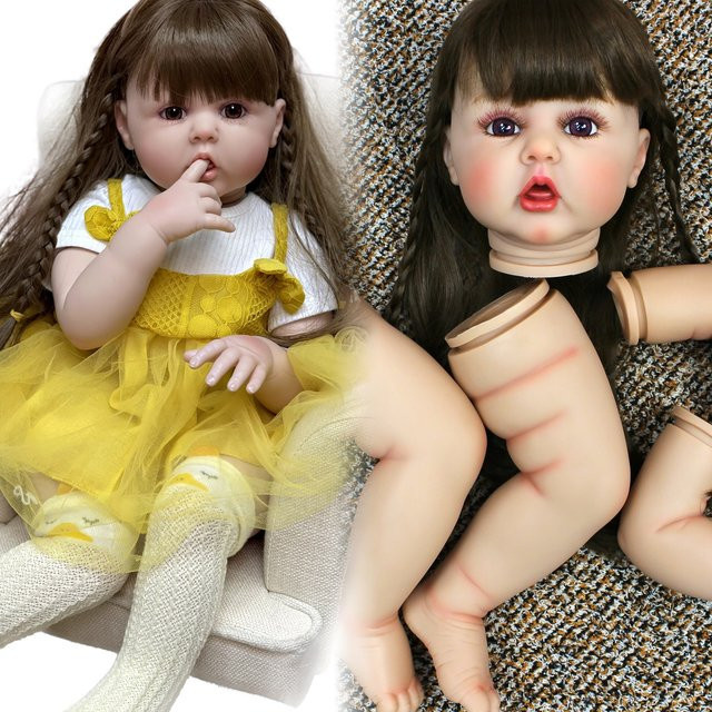 AnjoDoll Erin Reborn Puppe Kits, weiche Vinyl, bunt/mehrfarbig - Bild 1