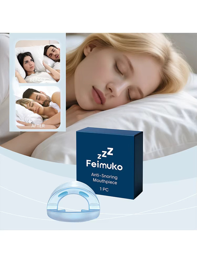 Feimuko Zahnschutz gegen Schnarchen, Unisex - Bild 3