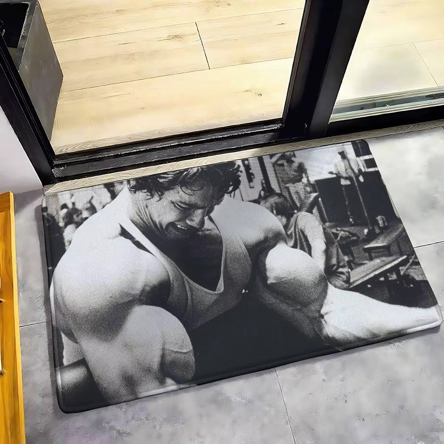 Kayoom Moderner Teppich Arnold Schwarzenegger in Schwarz für Wohnzimmer und Schlafzimmer - Bild 3