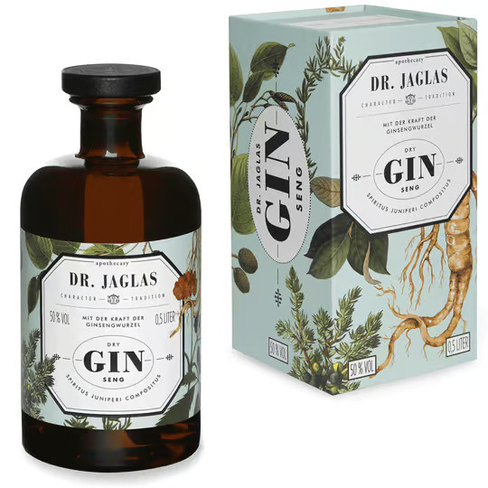 Dr. Jaglas Navy Gin, Spirituose, 0,5 l - Bild 2