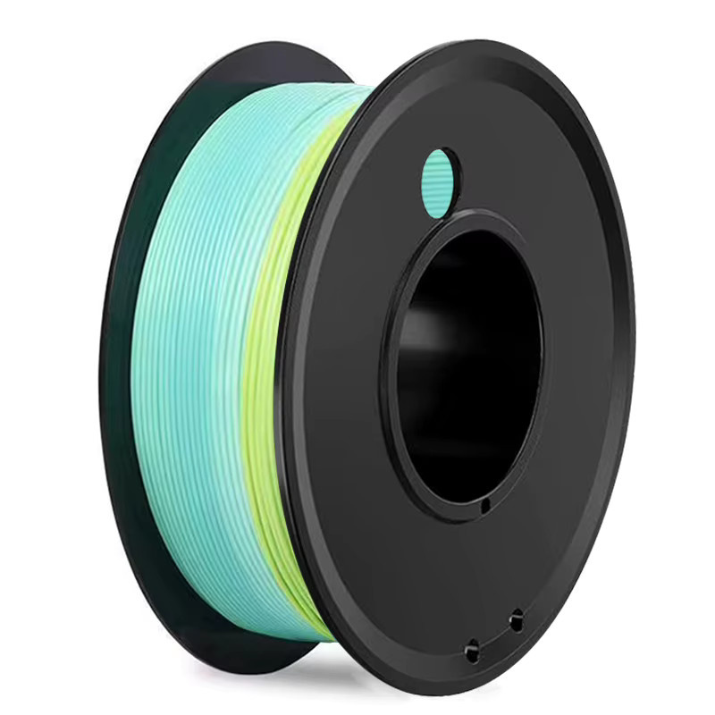 FlexMaterials TPU flexibles 3D-Drucker-Filament Regenbogen Grün 1,75 mm - Bild 4