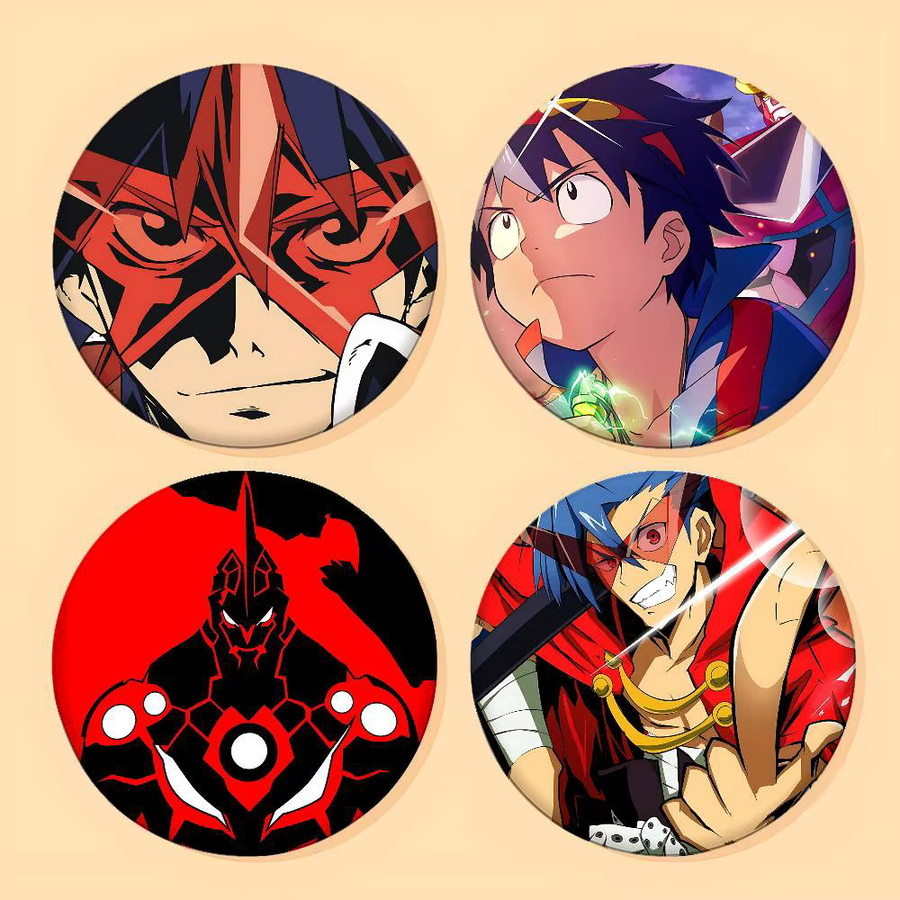 Brosche Anime G-Gurren Lagann, Kinder - Bild 4