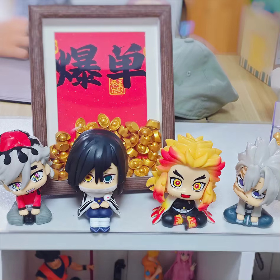 Bandai Demon Slayer Kamado Tanjirou Kamado Nezuko Giyuu Mitsuri Action-Figuren-Modell, Puppe - Bild 5