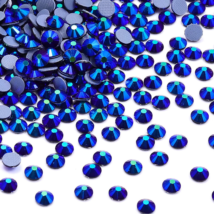 QIIY Glitzer-Glasrhinestones Crystal, glänzend - Bild 5