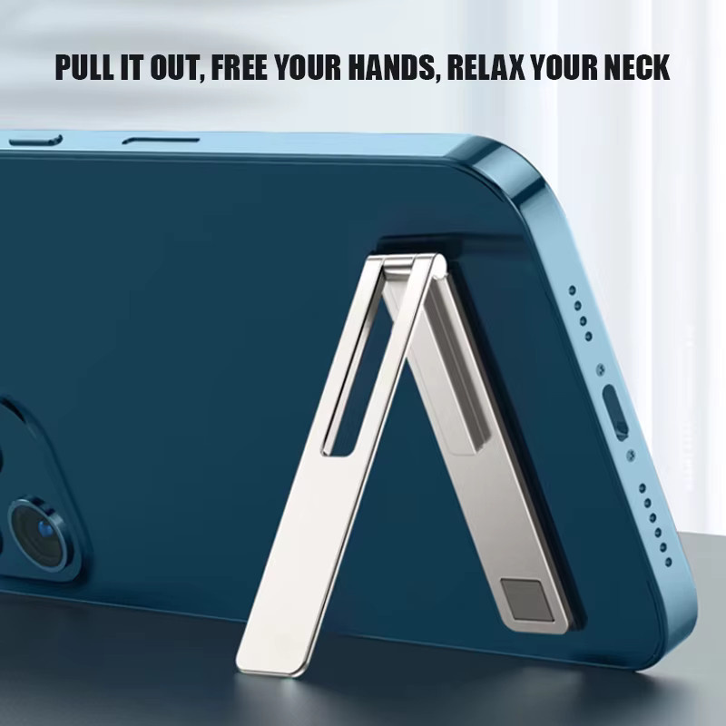 Universeller verstellbarer Handyhalter in Schwarz für iPhone, Samsung und Xiaomi als Desktop-Ständer - Bild 3