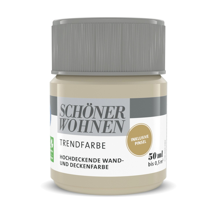 Schöner Wohnen Wandfarbe Plaster Finca Matt Beige 50 ml - Bild 2