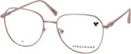 Longchamp LO 2161 Korrektionsbrille, Vollrand, quadratisch, Metall, Damen, gold pink - Bild 1