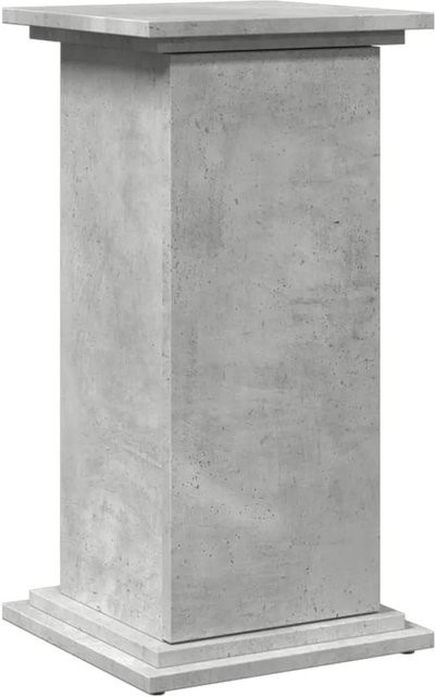 vidaXL Postament mit Stauraum aus Holzwerkstoff in Betongrau, B/T/H: 31 x 30 x 60 cm - Bild 1