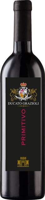 Ducato Grazioli Primitivo Puglia IGT Rotwein trocken 2024 0,75 l - Bild 1