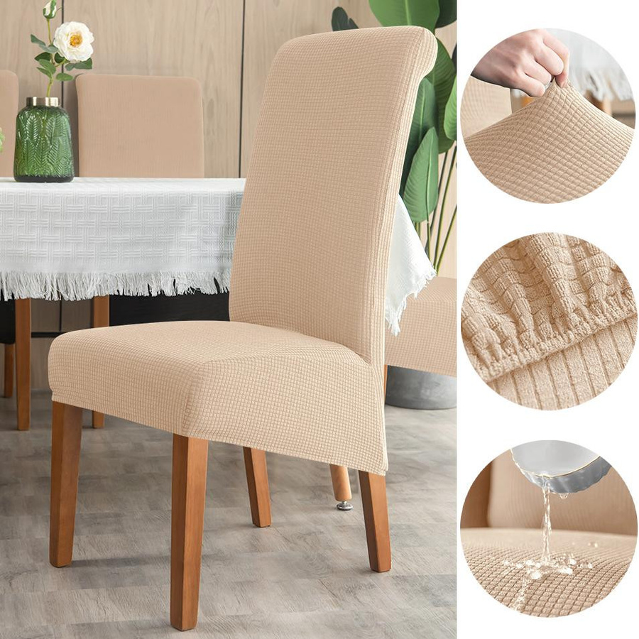 Wasserdichter Stuhlbezug für Esszimmer und Küche von Yiran Furniture in XL-Größe, schmutzabweisende Stuhlhussen im modernen Stil - Bild 2