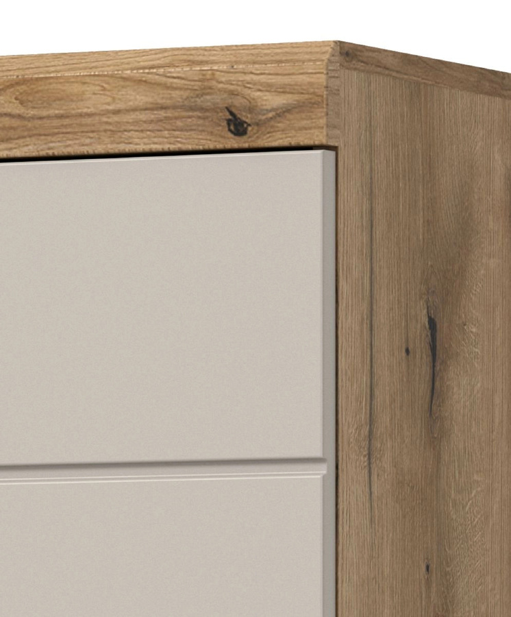Waschbeckenunterschrank Shawn von Inn.Furn in Sand und Eiche, Breite: 60 cm - Bild 3