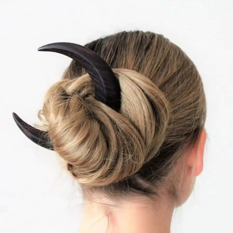 Haar karten Halbmond Styling-Tools, Unisex - Bild 5