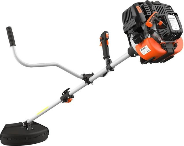 FUXTEC 4-Takt Benzin Motorsense 4MS131 mit 1PS in Silber und Orange - Bild 1