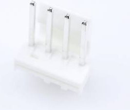 Molex Einbau-Stiftleiste Standard in Weiß mit einem Rastermaß von 3,96 mm - Bild 1
