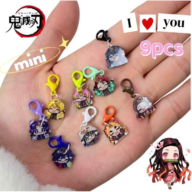 Bandai Demon Slayer Mini-Acryl-Anhänger, Unisex - Bild 1