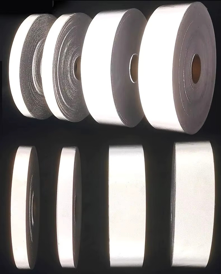 Yemingduo Reflektorband aus Polyester in Grau Silber für Regenmäntel und Rucksäcke zur Nachtwarnung - Bild 3