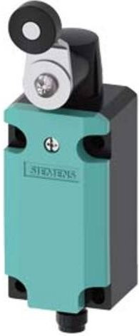 Siemens Positionsschalter 3SE5114-0CH01-1AC5 mit Schwenkhebel aus Metall, IP66 und IP67, Farbe: Türkis - Bild 1