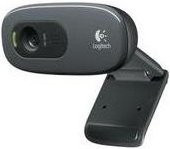 Logitech C270 HD Webcam in Schwarz mit 3 MP und 1280 x 720 Pixeln via USB 2.0 - Bild 1