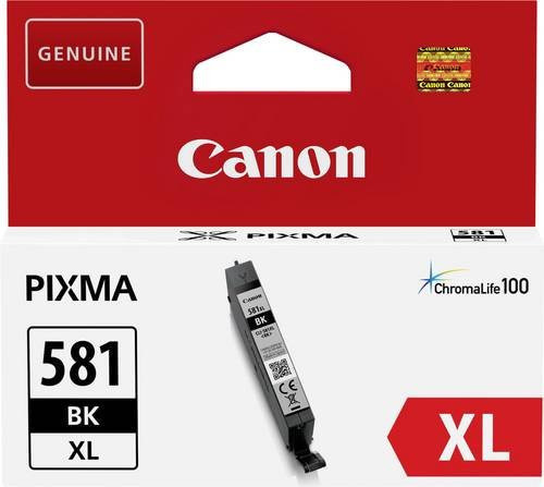 Canon Original Tintenpatrone CLI-581XL BK Schwarz für Inkjet-Drucker - Bild 1