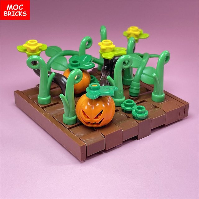 Yiran toy MOC Bausteine Bauernhof Dorf Szene ab 6–12 Jahren - Bild 1