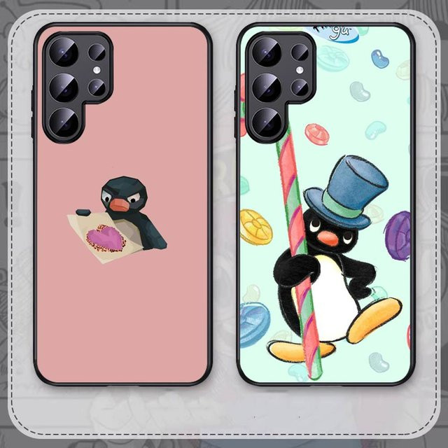 Noot Noot Pinguin Handyhülle für Samsung Galaxy S24 Ultra, S23, S22, S21, S20, S24 FE, S25 Ultra, S20 Lite und S22 Ultra 5G - Bild 1