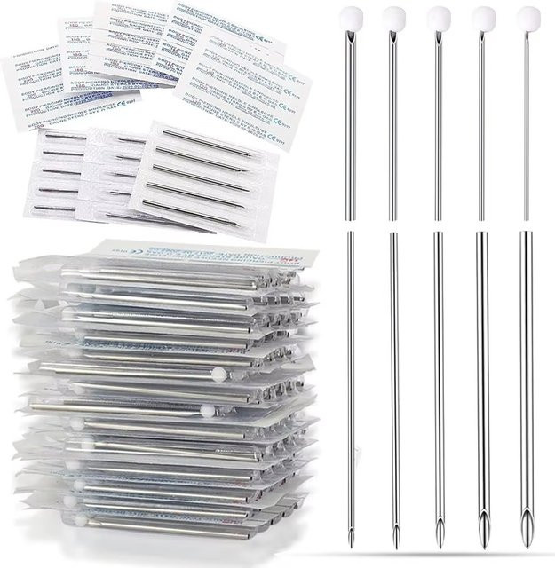 PEPAX Piercing Nadeln, Chirurgenstahl, Einweg, Sterilisiert - Bild 1