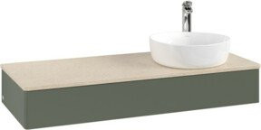 V&B Waschtischunterschrank Antao mit Beleuchtung in Lacquer, B/T/H: 120 x 50 x 19 cm - Bild 1
