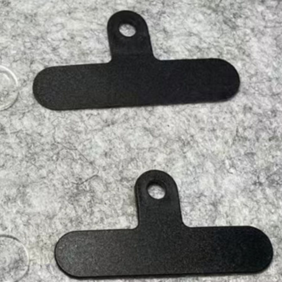 8 Stück TPU-Telefon-Lanyard-Clips in Transparent als universelle Anti-Verlust-Aufkleber-Aufsätze für Handgelenk- und Umhängebänder - Bild 2