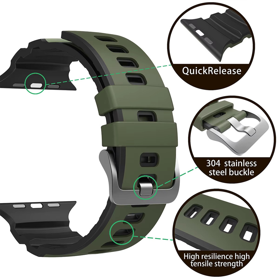 Correa Uhrenarmband Silikon, Unisex - Bild 5