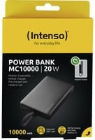 Intenso Powerbank MC10000 mit USB-C in Schwarz oder Grau - Bild 1