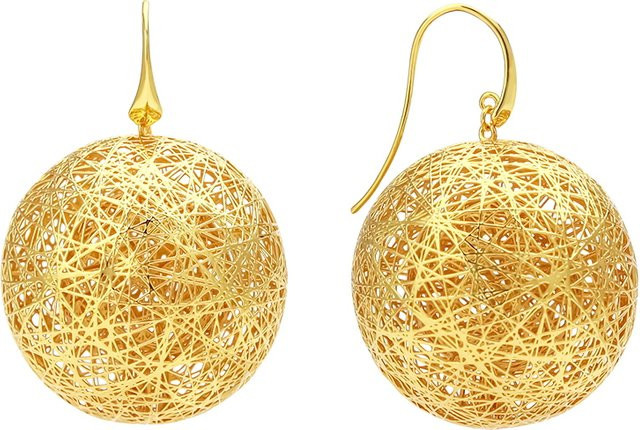 IVOG Ohrringe, Messing, Gold, Damen - Bild 1