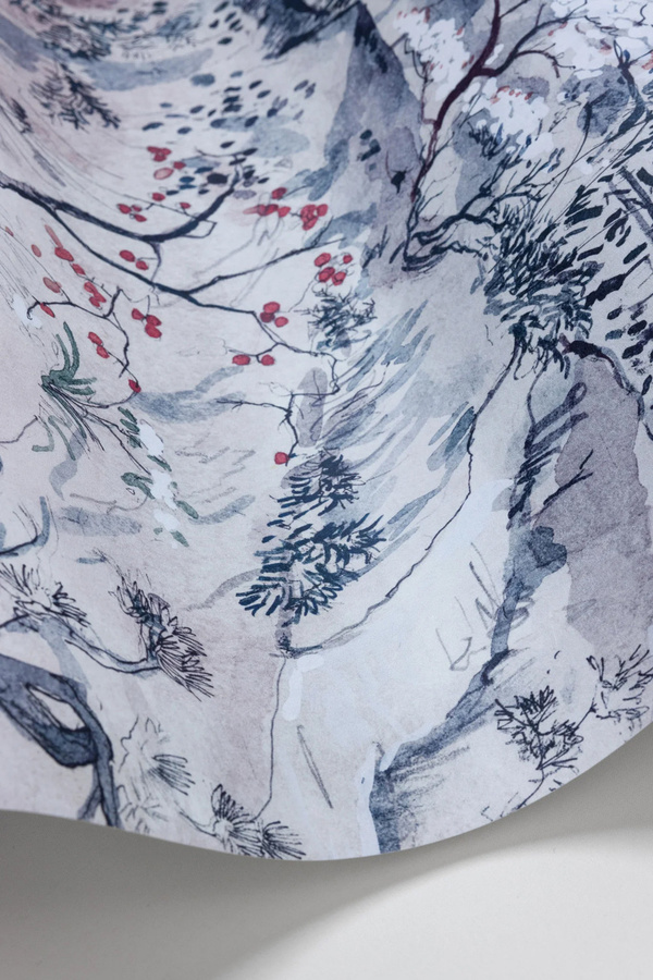 Cole & Son Tapete Japanese Chinoiserie Peony in Mehrfarbig mit floralem und botanischem Design - Bild 1
