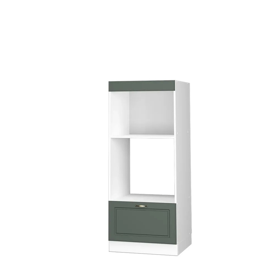 Vicco Mikrowellenschrank Fame-Line in Landhaus-Optik, Farbe Grün-Gold-Weiß, B: 60 cm, H: 58 cm, T: 44,23 cm - Bild 2