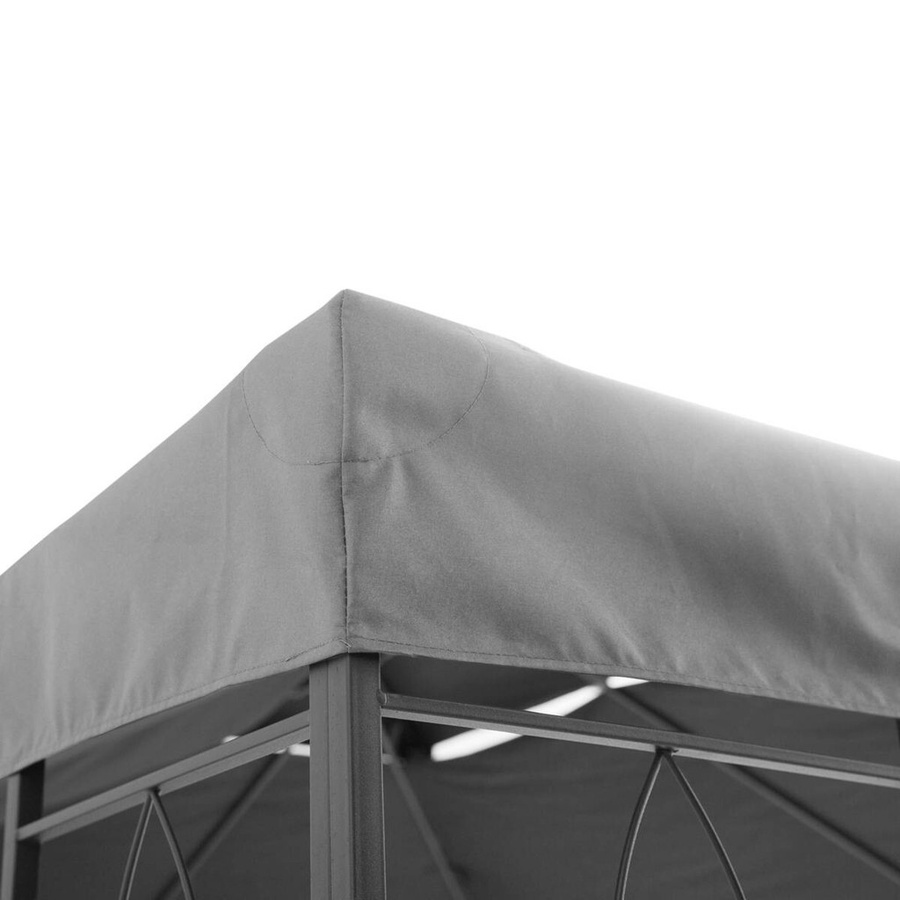 Outsunny Ersatzdach für Pavillon aus Polyester in Grau - Bild 3