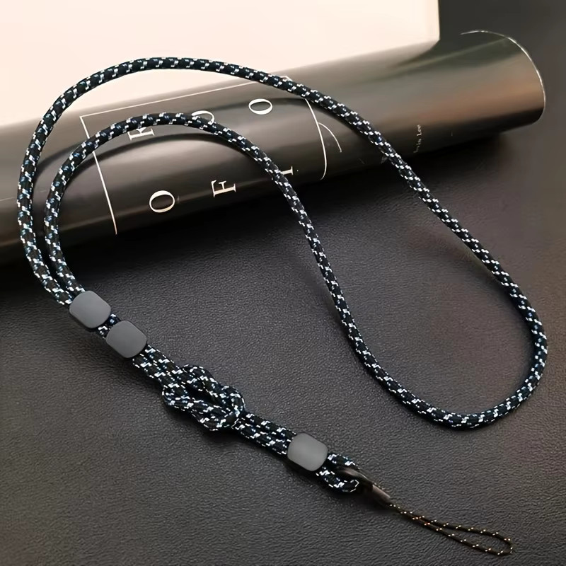 Xiaomi Handyhülle mit verstellbarem USB-Lanyard und Anti-Lost Handgelenkseil in Weiß - Bild 2