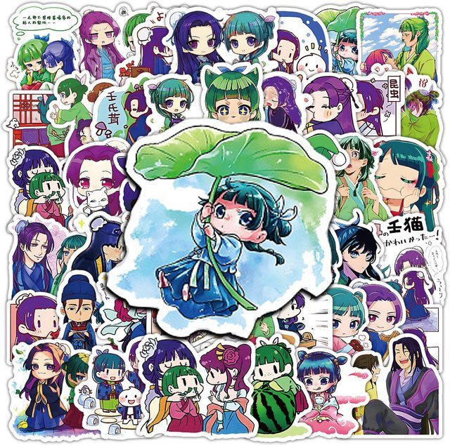 Bandai The Apothecary Diaries Aufkleber-Set, Bunt / Mehrfarbig - Bild 1