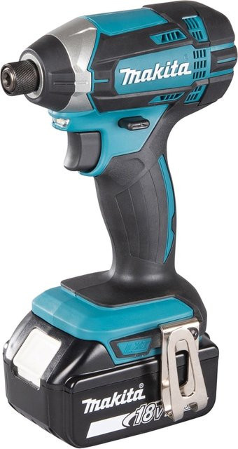 Makita LXT Schlagschrauber DTD152Z, 18 V, 1/4 Zoll Inbuseinsatz 6,35 mm, 165 N·m, Schwarz-Blau - Bild 2