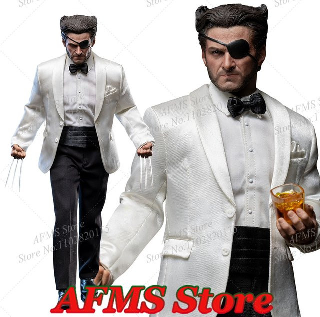 SOOSOOTOYS Wolverine Hugh Jackman Casino-Version, Actionfigur, 12-Zoll - Bild 1