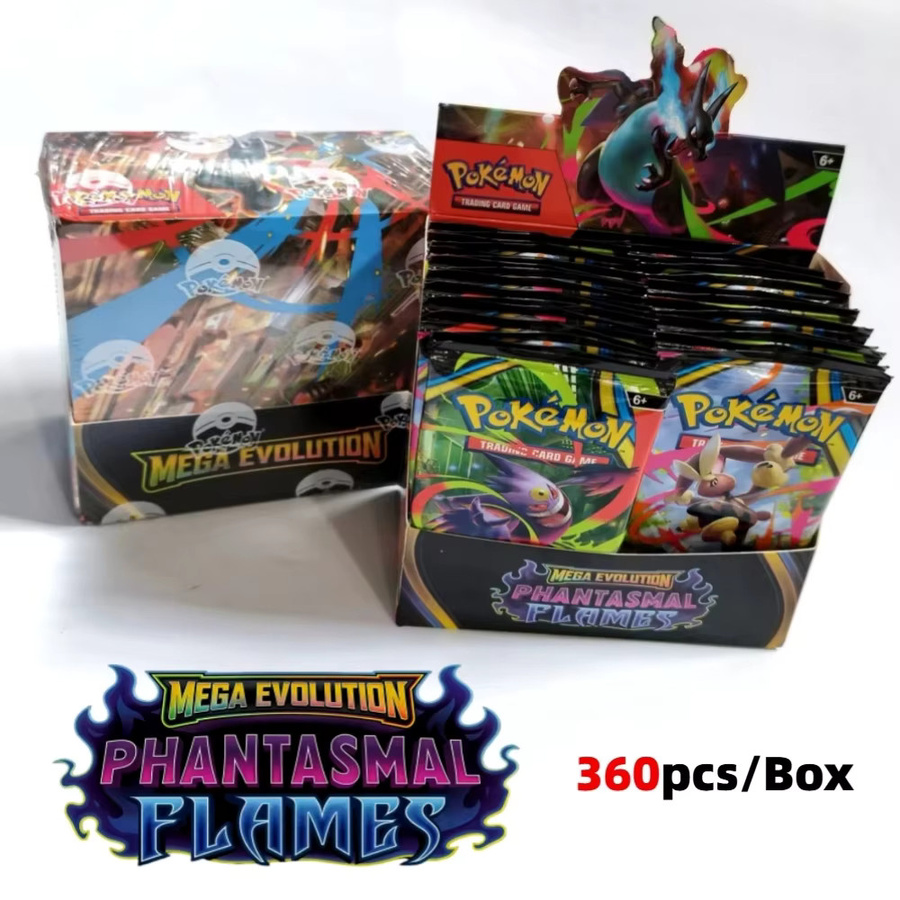 Pokémon Mega Evolution Phantasmal Flames Booster Box, Sammelkartenspiel, Englisch, ab 6 Jahren - Bild 2