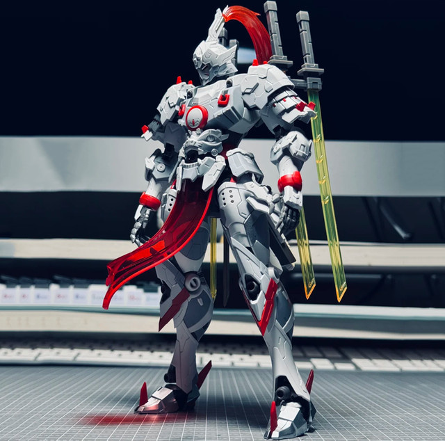 MOTOR NUCLEAR Wei Yuan-Style Sword-Fighting Alloy Joint Mecha Model Kit, Action Figure - Bild 1