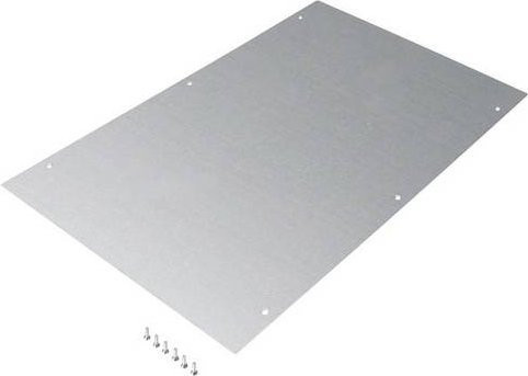 Hager BKAD500 Abdeckung aus Stahl in Silber - Bild 1