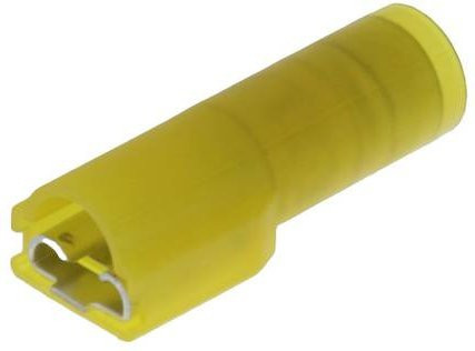 Molex 190020044 Flachsteckhülse Bulk Gelb - Bild 1
