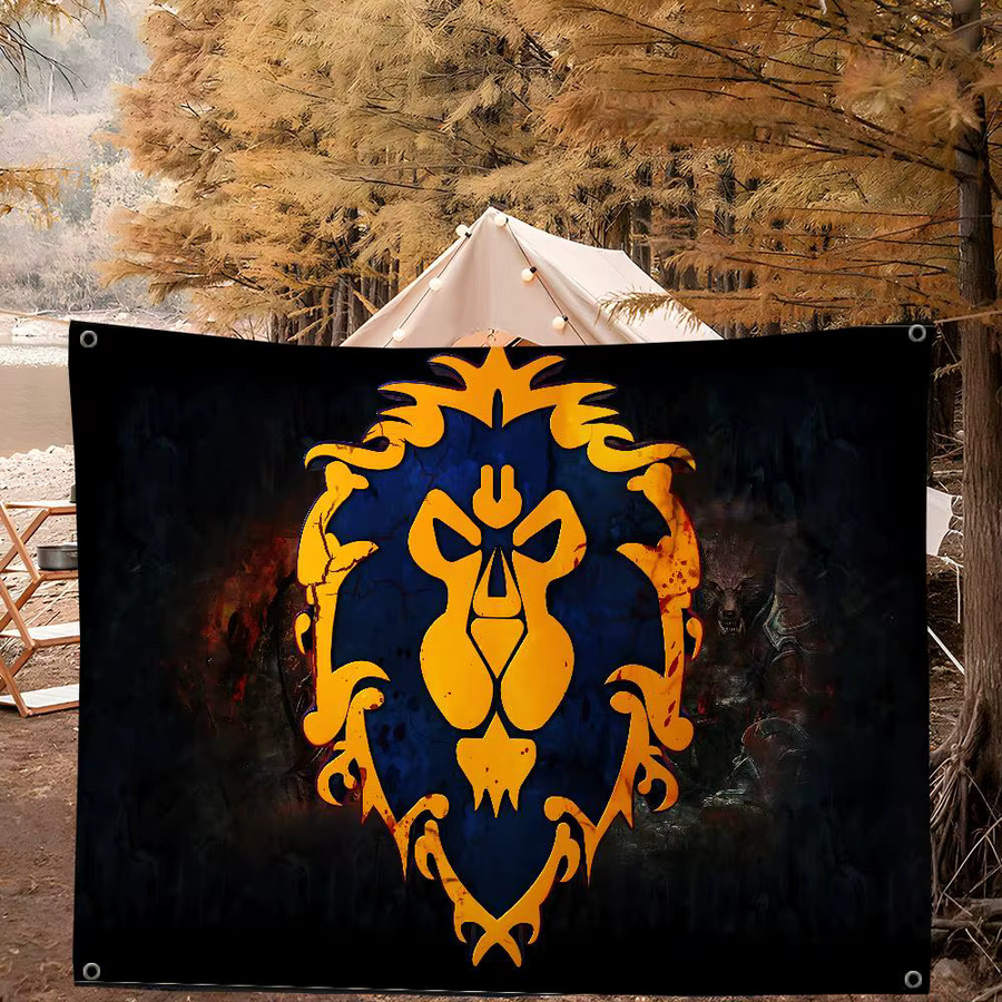 Arthas World of Warcraft Wandbanner Mandala Kunstdekoration, bunt, B/H: 70 x 50 cm - Bild 3