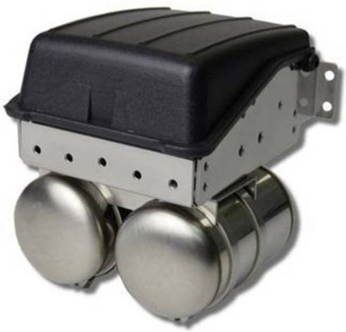 Thicon Models 50111 Batteriekasten aus Edelstahl im Maßstab 1:14 - Bild 1
